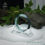  Vòng Khối Ngọc Phỉ Thúy Sơn Thủy Lưu Vân Cao Cấp Bản Hẹ KT: 10.9 x 7.5 x 60.5 (Không Kén Mệnh) 2605620 