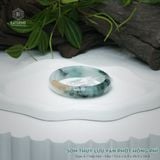  Vòng Khối Ngọc Phỉ Thúy Sơn Thủy Lưu Vân Phớt Hồng Phỉ Cao Cấp Bản Oval KT: 12.6 x 6.9 x 49.9 x 54.4 (Không Kén Mệnh) 2605612 