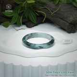  Vòng Khối Ngọc Phỉ Thúy Sơn Thủy Lưu Vân Cao Cấp Bản Hẹ KT: 11.6 x 8.3 x 60.9 (Không Kén Mệnh) 2605621 
