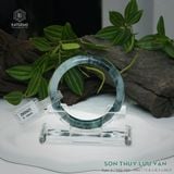  Vòng Khối Ngọc Phỉ Thúy Sơn Thủy Lưu Vân Cao Cấp Bản Hẹ KT: 11.6 x 8.3 x 60.9 (Không Kén Mệnh) 2605621 