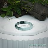  Vòng Khối Ngọc Phỉ Thúy Sơn Thủy Lưu Vân Cao Cấp Bản Hẹ KT: 9.2 x 8.8 x 55 (Không Kén Mệnh) 2605614 