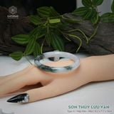  Vòng Khối Ngọc Phỉ Thúy Sơn Thủy Lưu Vân Cao Cấp Bản Đũa KT: 8.2 x 7.7 x 54.4 (Không Kén Mệnh) 2605613 