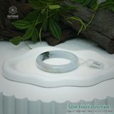  Vòng Khối Ngọc Phỉ Thúy Sơn Thủy Lưu Vân Cao Cấp Bản Hẹ KT: 12.2 x 7.3 x 54.6 (Không Kén Mệnh) 2605615 
