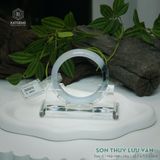  Vòng Khối Ngọc Phỉ Thúy Sơn Thủy Lưu Vân Cao Cấp Bản Hẹ KT: 12.2 x 7.3 x 54.6 (Không Kén Mệnh) 2605615 