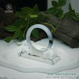  Vòng Khối Ngọc Phỉ Thúy Sơn Thủy Lưu Vân Cao Cấp Bản Hẹ KT: 12.2 x 7.3 x 54.6 (Không Kén Mệnh) 2605615 