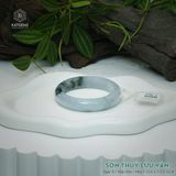  Vòng Khối Ngọc Phỉ Thúy Sơn Thủy Lưu Vân Cao Cấp Bản Hẹ KT: 12.6 x 7.5 x 52.8 (Không Kén Mệnh) 2605618 