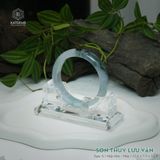  Vòng Khối Ngọc Phỉ Thúy Sơn Thủy Lưu Vân Cao Cấp Bản Hẹ KT: 12.6 x 7.5 x 52.8 (Không Kén Mệnh) 2605618 