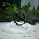  Vòng Khối Ngọc Phỉ Thúy Sơn Thủy Lưu Vân Cao Cấp Bản Hẹ KT: 10.9 x 8 x 60.9 (Không Kén Mệnh) 2607081 