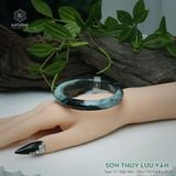  Vòng Khối Ngọc Phỉ Thúy Sơn Thủy Lưu Vân Cao Cấp Bản Hẹ KT: 10.9 x 8 x 60.9 (Không Kén Mệnh) 2607081 