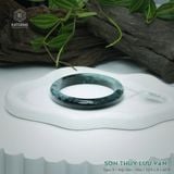  Vòng Khối Ngọc Phỉ Thúy Sơn Thủy Lưu Vân Cao Cấp Bản Hẹ KT: 10.9 x 8 x 60.9 (Không Kén Mệnh) 2607081 