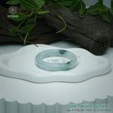  Vòng Khối Ngọc Phỉ Thúy Sơn Thủy Lưu Vân Cao Cấp Bản Hẹ KT: 12.5 x 8.1 x 54.6 (Không Kén Mệnh) 2607077 