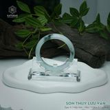  Vòng Khối Ngọc Phỉ Thúy Sơn Thủy Lưu Vân Cao Cấp Bản Hẹ KT: 12.5 x 8.1 x 54.6 (Không Kén Mệnh) 2607077 
