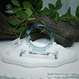  Vòng Khối Ngọc Phỉ Thúy Sơn Thủy Lưu Vân Cao Cấp Bản Hẹ KT: 12.5 x 8.5 x 55 (Không Kén Mệnh) 2607089 