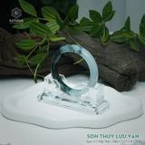  Vòng Khối Ngọc Phỉ Thúy Sơn Thủy Lưu Vân Cao Cấp Bản Hẹ KT: 12.5 x 8.5 x 55 (Không Kén Mệnh) 2607089 