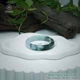  Vòng Khối Ngọc Phỉ Thúy Sơn Thủy Lưu Vân Cao Cấp Bản Hẹ KT: 12.5 x 8.5 x 55 (Không Kén Mệnh) 2607089 