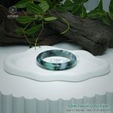  Vòng Khối Ngọc Phỉ Thúy Sơn Thủy Lưu Vân Cao Cấp Bản Hẹ KT: 11.8 x 8.4 x 57.7 (Không Kén Mệnh) 2607086 