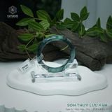  Vòng Khối Ngọc Phỉ Thúy Sơn Thủy Lưu Vân Cao Cấp Bản Hẹ KT: 11.8 x 8.4 x 57.7 (Không Kén Mệnh) 2607086 