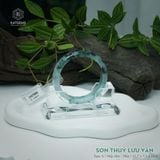  Vòng Khối Ngọc Phỉ Thúy Sơn Thủy Lưu Vân Cao Cấp Bản Hẹ KT: 11.7 x 7.3 x 54.6 (Không Kén Mệnh) 2607084 