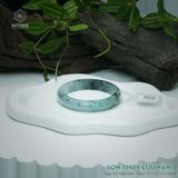  Vòng Khối Ngọc Phỉ Thúy Sơn Thủy Lưu Vân Cao Cấp Bản Hẹ KT: 11.7 x 7.3 x 54.6 (Không Kén Mệnh) 2607084 