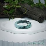  Vòng Khối Ngọc Phỉ Thúy Sơn Thủy Lưu Vân Cao Cấp Bản Hẹ KT: 12.6 x 7.8 x 55.7 (Không Kén Mệnh) 2607079 