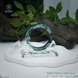  Vòng Khối Ngọc Phỉ Thúy Sơn Thủy Lưu Vân Cao Cấp Bản Hẹ KT: 12.6 x 7.8 x 55.7 (Không Kén Mệnh) 2607079 