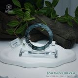  Vòng Khối Ngọc Phỉ Thúy Sơn Thủy Lưu Vân Cao Cấp Bản Hẹ KT: 12.5 x 8.5 x 53.6 (Không Kén Mệnh) 2607090 