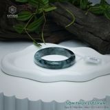  Vòng Khối Ngọc Phỉ Thúy Sơn Thủy Lưu Vân Cao Cấp Bản Hẹ KT: 12.5 x 8.5 x 53.6 (Không Kén Mệnh) 2607090 