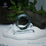 Vòng Khối Ngọc Phỉ Thúy Sơn Thủy Lưu Vân Cao Cấp Bản Hẹ KT: 12.5 x 8.5 x 53.6 (Không Kén Mệnh) 2607090 