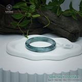  Vòng Khối Ngọc Phỉ Thúy Sơn Thủy Lưu Vân Cao Cấp Bản Hẹ KT: 11.5 x 8.5 x 62.6 (Không Kén Mệnh) 2607087 