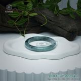  Vòng Khối Ngọc Phỉ Thúy Sơn Thủy Lưu Vân Cao Cấp Bản Hẹ KT: 11.5 x 8.5 x 62.6 (Không Kén Mệnh) 2607087 
