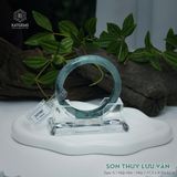  Vòng Khối Ngọc Phỉ Thúy Sơn Thủy Lưu Vân Cao Cấp Bản Hẹ KT: 11.5 x 8.5 x 62.6 (Không Kén Mệnh) 2607087 