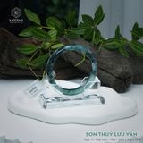  Vòng Khối Ngọc Phỉ Thúy Sơn Thủy Lưu Vân Cao Cấp Bản Hẹ KT: 11.9 x 8.2 x 60.8 (Không Kén Mệnh) 2607082 