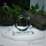  Vòng Khối Ngọc Phỉ Thúy Sơn Thủy Lưu Vân Cao Cấp Bản Hẹ Type B KT: 12.3 x 8 x 61.2 (Không Kén Mệnh) 2607061 