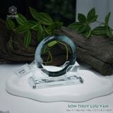  Vòng Khối Ngọc Phỉ Thúy Sơn Thủy Lưu Vân Cao Cấp Bản Hẹ KT: 12.7 x 8.2 x 60.9 (Không Kén Mệnh) 2607085 