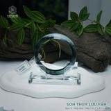  Vòng Khối Ngọc Phỉ Thúy Sơn Thủy Lưu Vân Cao Cấp Bản Hẹ KT: 12.7 x 8.2 x 60.9 (Không Kén Mệnh) 2607085 