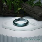  Vòng Khối Ngọc Phỉ Thúy Sơn Thủy Lưu Vân Cao Cấp Bản Hẹ KT: 12.7 x 8.2 x 60.9 (Không Kén Mệnh) 2607085 