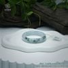  Vòng Khối Ngọc Phỉ Thúy Sơn Thủy Lưu Vân Cao Cấp Bản Oval KT: 12.8 x 6.6 x 49.5 x 53.9 (Không Kén Mệnh) 2607068 