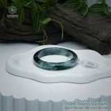  Vòng Khối Ngọc Phỉ Thúy Sơn Thủy Lưu Vân Cao Cấp Bản Hẹ Type B KT: 12.6 x 8.3 x 60.6 (Không Kén Mệnh) 2607063 