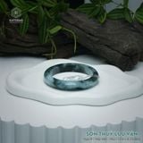  Vòng Khối Ngọc Phỉ Thúy Sơn Thủy Lưu Vân Cao Cấp Bản Hẹ Type B KT: 12.6 x 8.3 x 60.6 (Không Kén Mệnh) 2607063 
