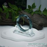  Vòng Khối Ngọc Phỉ Thúy Sơn Thủy Lưu Vân Cao Cấp Bản Hẹ Type B KT: 12.6 x 8.3 x 60.6 (Không Kén Mệnh) 2607063 