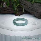  Vòng Khối Ngọc Phỉ Thúy Băng Thanh Lam Thủy Cao Cấp Bản Hẹ KT: 10.6 x 7.6 x 53.6 (Không Kén Mệnh) 2606807 