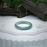  Vòng Khối Ngọc Phỉ Thúy Băng Thanh Lam Thủy Cao Cấp Bản Hẹ KT: 10.6 x 7.6 x 53.6 (Không Kén Mệnh) 2606807 