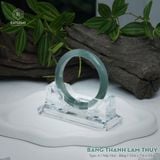  Vòng Khối Ngọc Phỉ Thúy Băng Thanh Lam Thủy Cao Cấp Bản Hẹ KT: 10.6 x 7.6 x 53.6 (Không Kén Mệnh) 2606807 