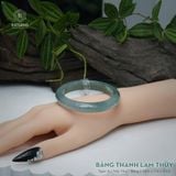  Vòng Khối Ngọc Phỉ Thúy Băng Thanh Lam Thủy Cao Cấp Bản Hẹ KT: 10.6 x 7.6 x 53.6 (Không Kén Mệnh) 2606807 