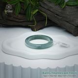  Vòng Khối Ngọc Phỉ Thúy Băng Thanh Lam Thủy Cao Cấp Bản Hẹ KT: 10.7 x 7.8 x 52.9 (Không Kén Mệnh) 2606804 