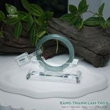  Vòng Khối Ngọc Phỉ Thúy Băng Thanh Lam Thủy Cao Cấp Bản Hẹ KT: 10.7 x 7.8 x 52.9 (Không Kén Mệnh) 2606804 