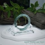  Vòng Khối Ngọc Phỉ Thúy Băng Thanh Lam Thủy Cao Cấp Bản Hẹ KT: 11 x 8.3 x 57.1 (Không Kén Mệnh) 2606806 