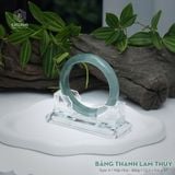  Vòng Khối Ngọc Phỉ Thúy Băng Thanh Lam Thủy Cao Cấp Bản Hẹ KT: 12.5 x 8.6 x 57 (Không Kén Mệnh) 2606805 