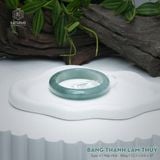  Vòng Khối Ngọc Phỉ Thúy Băng Thanh Lam Thủy Cao Cấp Bản Hẹ KT: 12.5 x 8.6 x 57 (Không Kén Mệnh) 2606805 