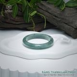  Vòng Khối Ngọc Phỉ Thúy Băng Thanh Lam Thủy Cao Cấp Bản Hẹ KT: 12 x 8.2 x 57.2 (Không Kén Mệnh) 2606808 